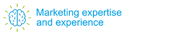 Marketing expertise and experience