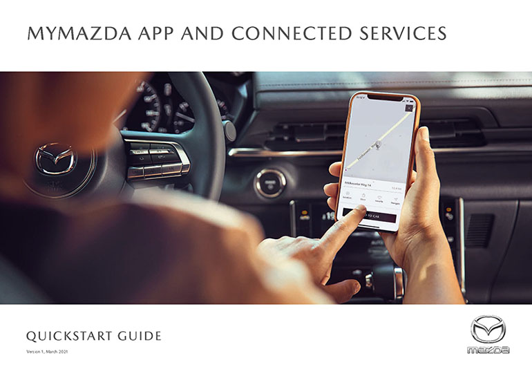 Mazda In-car user guide - 1