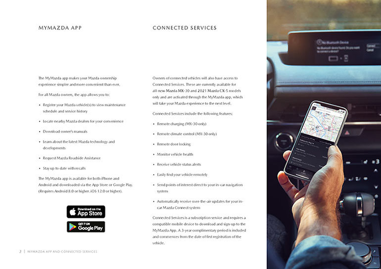 Mazda In-car user guide - 2