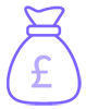 Marketing cost effectiveness icon
