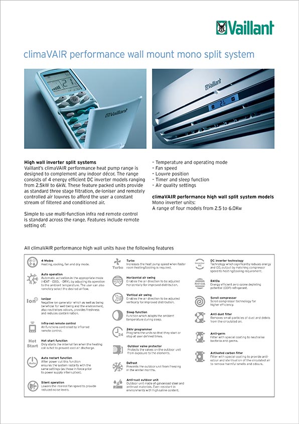 Vaillant climaVAIR 1