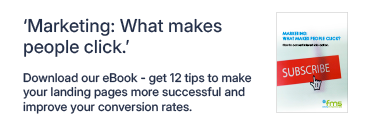 Landing pages button